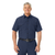 fire fighter in Workrite Firefighter Shirt Midnight Navy – NFPA 1975 Approved Fire Station Wear