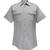 Duro Poplin Men’s Short Sleeve Shirt in uniform style-Silver light Grey Duro Poplin Men’s Short Sleeve Shirt in uniform style-Silver light Grey