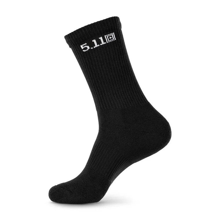 5.11 Duty Ready Crew Socks, tactical socks, performance socks, work socks, moisture-wicking socks, anti-odor socks,