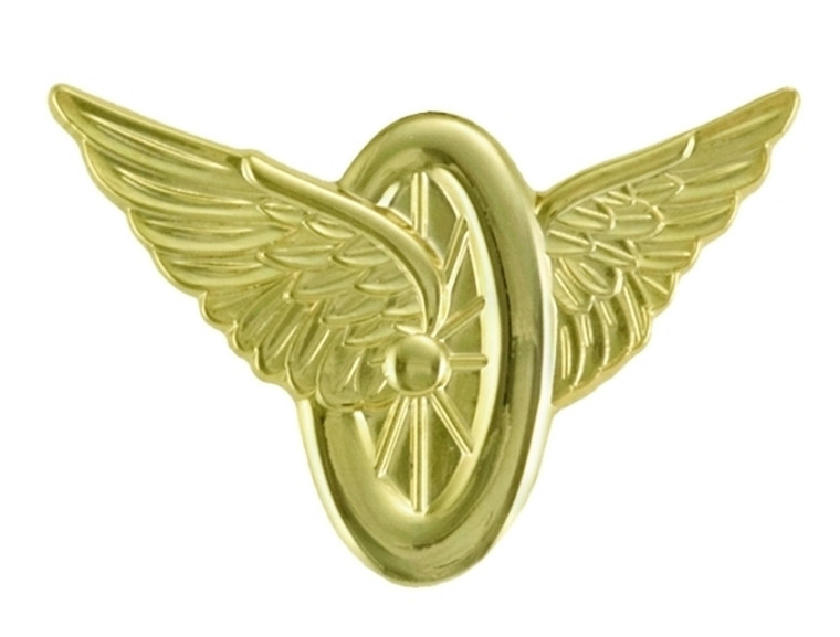 Hero's Pride Wheel & Wings Lapel Pin, wheel and wings pin, pilot lapel pin, law enforcement lapel pin,