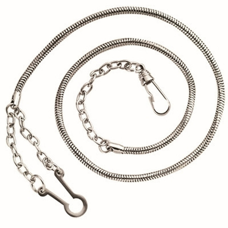 21" Whistle Chain, law enforcement whistle chain, police whistle chain, sheriff whistle chain, CHP whistle chain,  security personnel whistle chain,