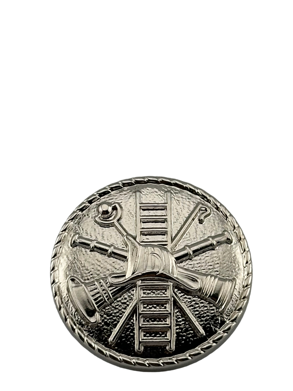 Blackinton Fire Fighter Solid Disk with nickel finish