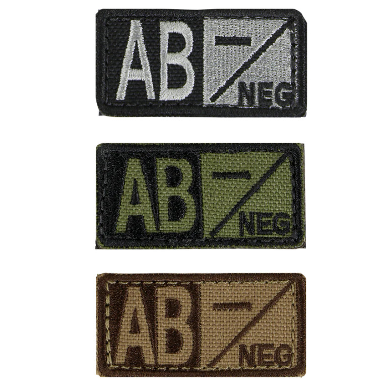 Condor Outdoor Blood Type Patch AB-
