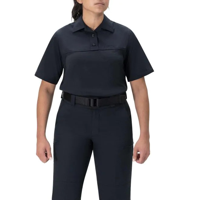 Women’s Blauer FlexRS short sleeve ArmorSkin base shirt in navy