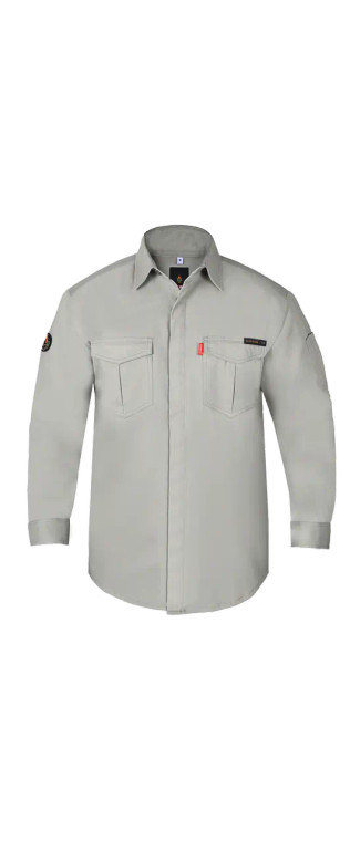 "FR Frenchy" Rugged Shirt, Khaki