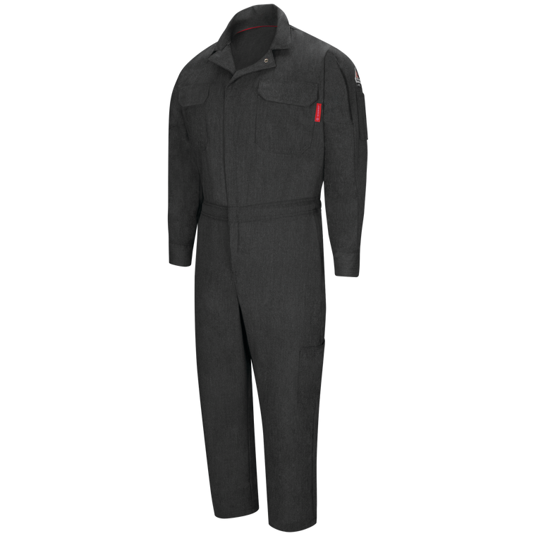 Front view of iQ Series men’s FR mobility coverall