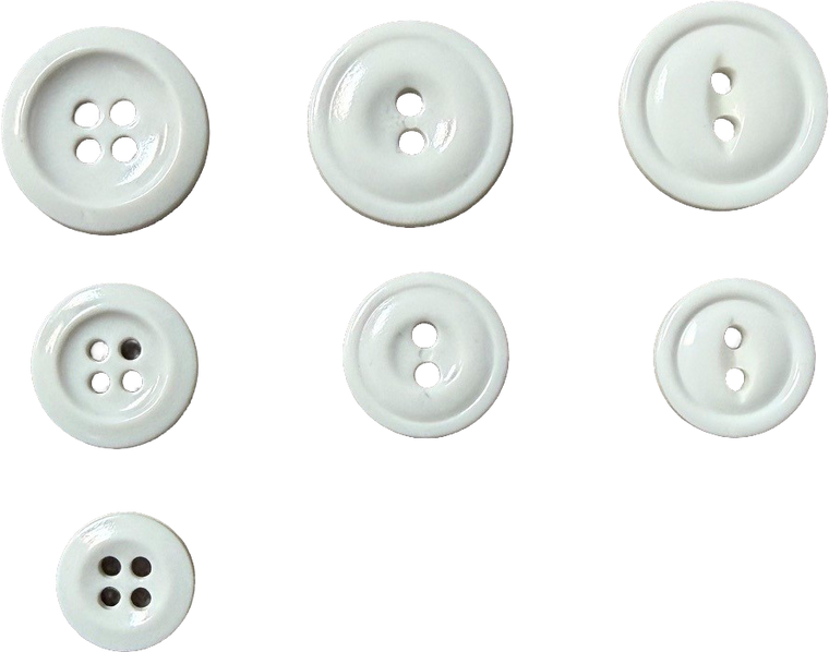 White Uniform Buttons, All
