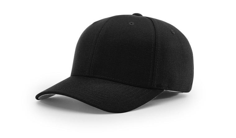 Richardson 585 ACRYLIC-WOOL BLEND R-FLEX Hat, Black