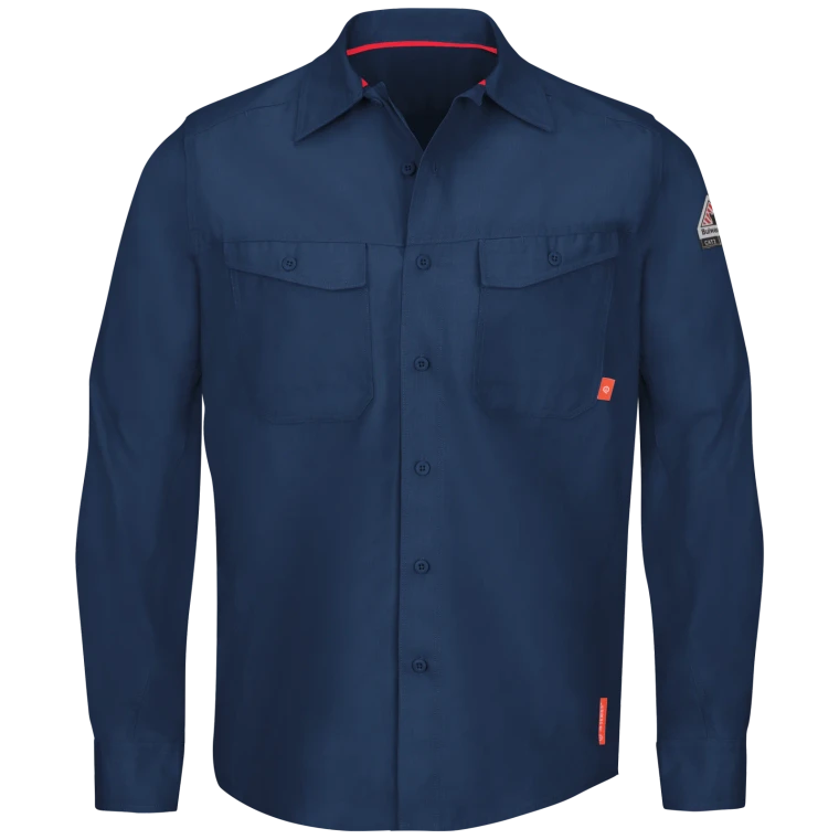 iQ Series Endurance FR Work Shirt, Navy