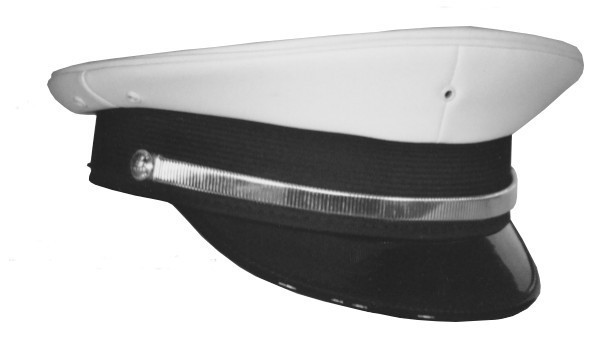Cal Fire Commanding Chief Officer Cap with gold oak leaf visor embroidery