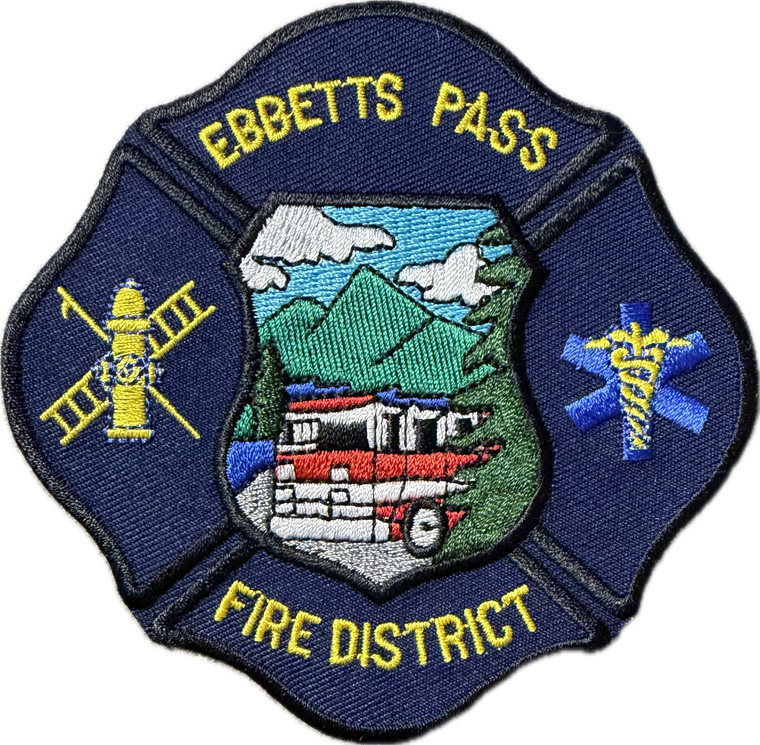 Ebbetts Pass Fire District Shoulder Patch