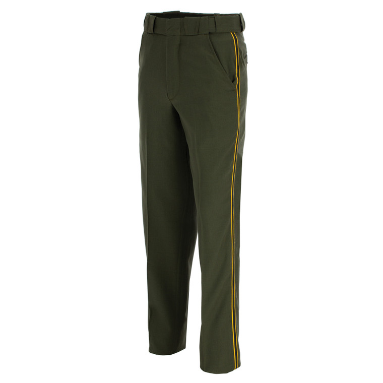 CDCR Women’s Class A Trouser with braid, wool blend, regulation compliant