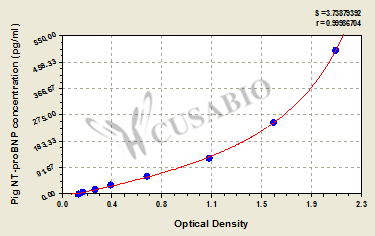 N-Terminal pro-Brain Natriuretic Peptide (NT-proBNP) ELISA Kit (pig)