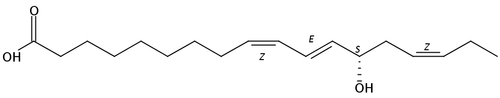13(S)-hydroxy-9(Z),11(E),15(Z)-octadecatrienoic acid