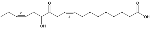 13-Hydroxy-12-oxo-9(Z),15(Z)-octadecadienoic acid
