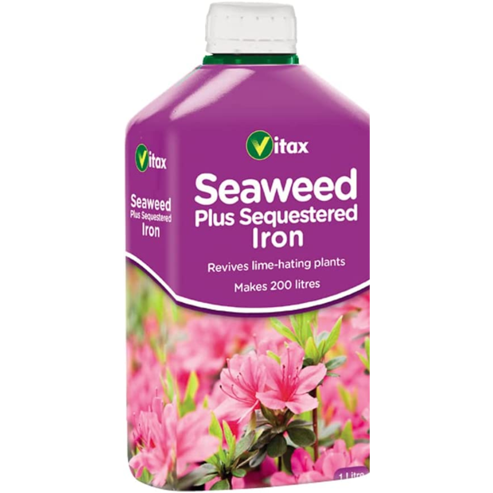 Vitax Liquid Plant Feed - Seaweed Plus Sequestered Iron - 500ml