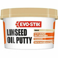 Evo-Stik Natural Linseed Oil Putty - 500g