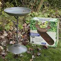 Peckish Secret Garden Decorative Bird Bath