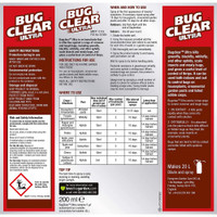 Bug Clear Ultra For Flowers, Fruit & Veg - 200ml