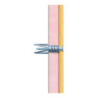 Plasplugs CF104 -Standard Plasterboard Hollow Wall Plugs (Pack of 10)