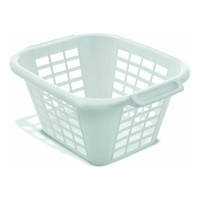 Addis Small Square laundry Basket 24L - White