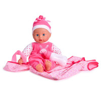 Baby Doll With Sleep Bag & Accessories Play Set