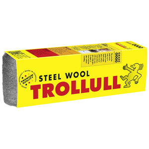 Trollull Fine Grade 0000 Steel Wool 200g
