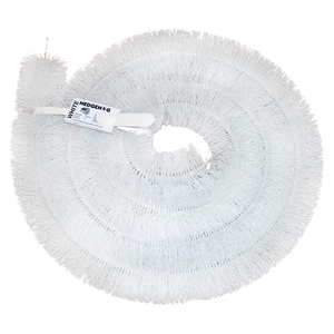 Hedgehog Gutter Brush Leaf Guard 100mm x 4m - White