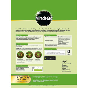 Miracle-Gro 2 in 1 Nourish & Protect Flowers, Fruit & Veg Plant Food - 2kg