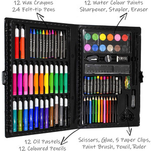 Kreative Kids 86pc Art Set in Colour Case