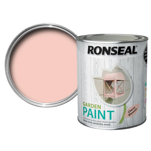 Ronseal Garden Metal & Wood Paint 250ml - Cherry Blossom