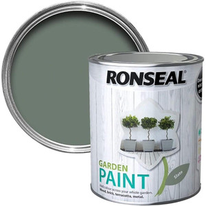 Ronseal Garden Metal & Wood Paint  - 250ml -  Slate