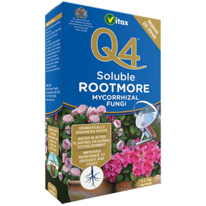 Vitax Q4 Soluble Rootmore Mycorrhizal Fungi 5 x 10g Sachets