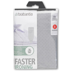 Brabantia Ironing Board Cover Size B Metallised Grey