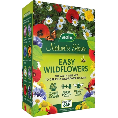 Natures Haven Easy Wild Flowers All In One - 1.2KG