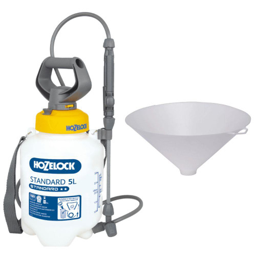 Hozelock 4230 Standard Pressure Sprayer - 5L With Weedkiller Cone