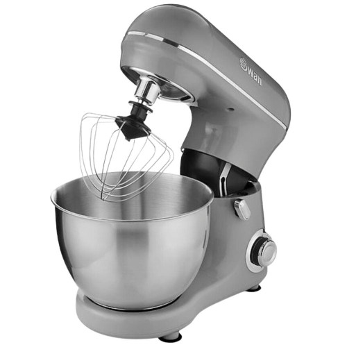 Retro 4L Stand Mixer 800W - Grey