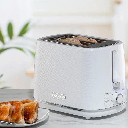 Stirling 2 Slice Toaster - White