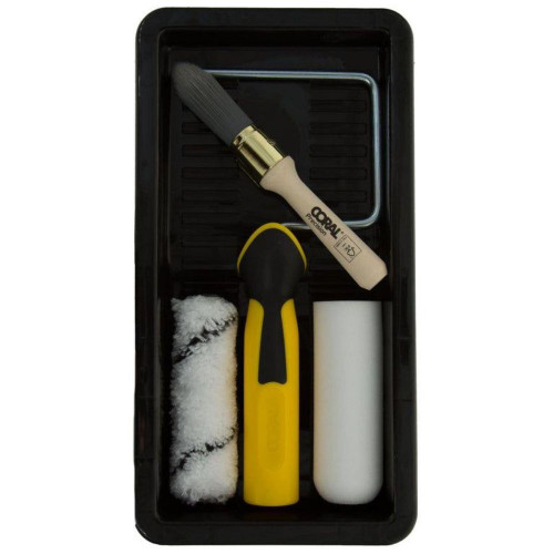 Easy Coater 4" Roller & Brush Set (5 Piece)