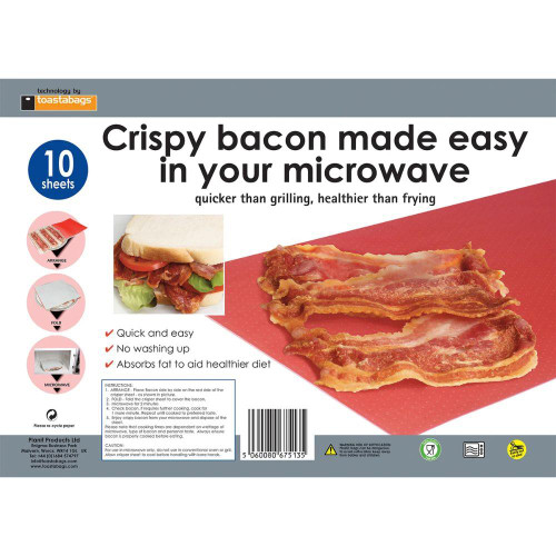 Crispy Bacon Sheets  (pack of 10) Crispy Bacon Sheets  (pack of 10)