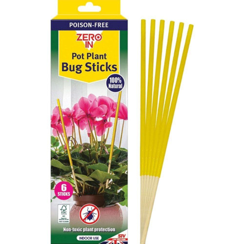 Plant Remedy Insect Control Bug Sticks (Pack of 6) 