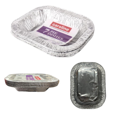 Pie Dishes 195mm x 146mm x 40mm Deep (Pack of 7)