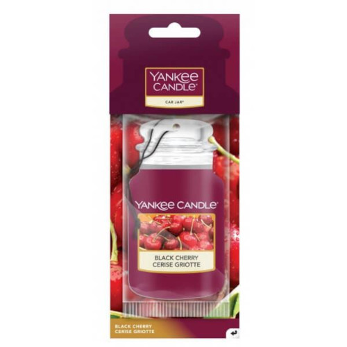 Yankee Candle Air Freshener 2D Classic Car Jar - Black Cherry