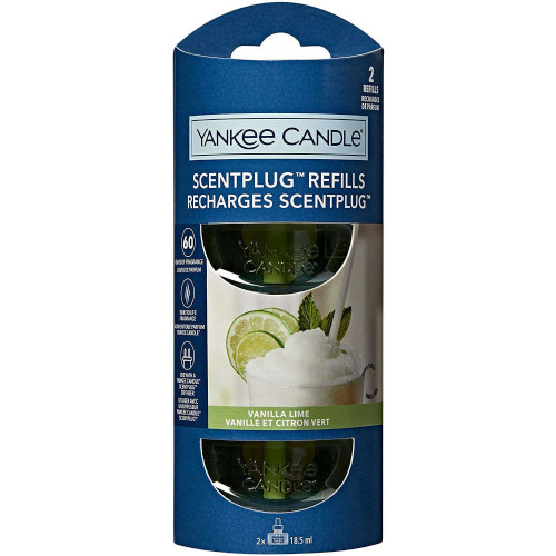 Yankee Candle Scent Plug Refills Twin Pack - Vanilla Lime (2 Pack)