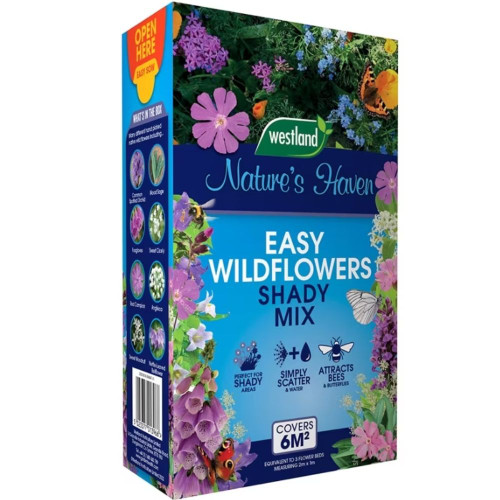 Unwin's Natures Haven Easy Wild Flowers - Shady Mix 1.2kg