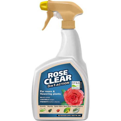 Rose Clear Organic 3 in 1 Action - 800ml