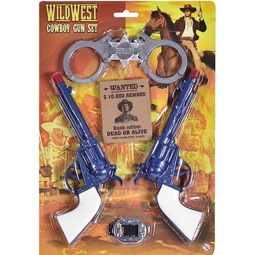Wild West 2pc Cowboy Gun Set