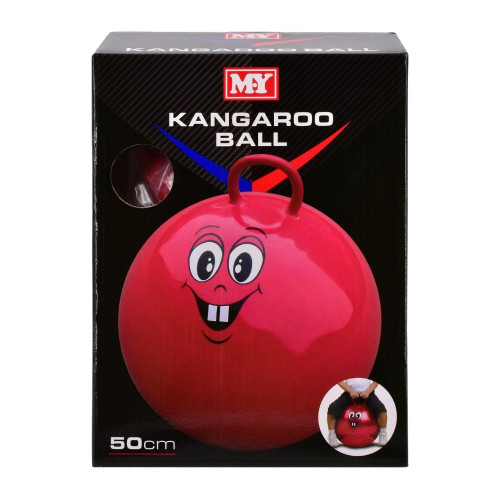 Kids Kangaroo Ball - 50cm Smiley Face Space Hopper