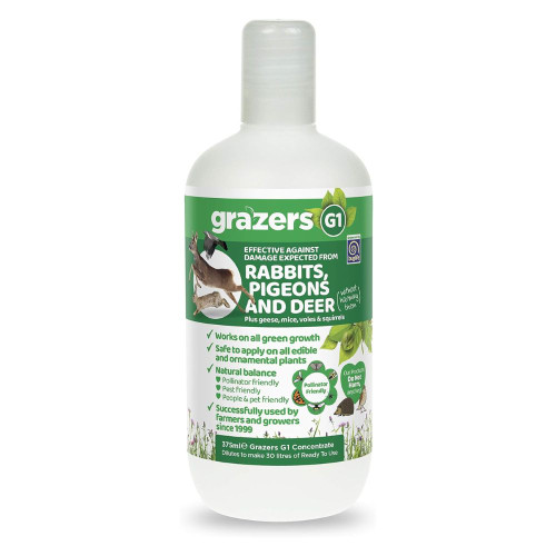 Grazers G1 Animal Repellent - Rabbits, Pigeons & Deer - 375ml