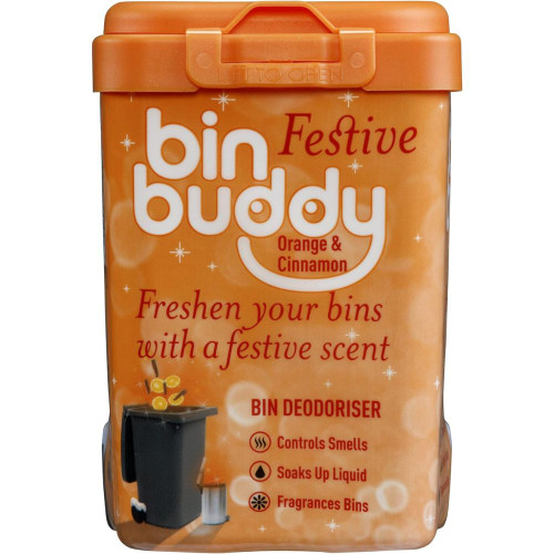 Bin Buddy Orange & Cinnamon Bin Deodoriser - 450g